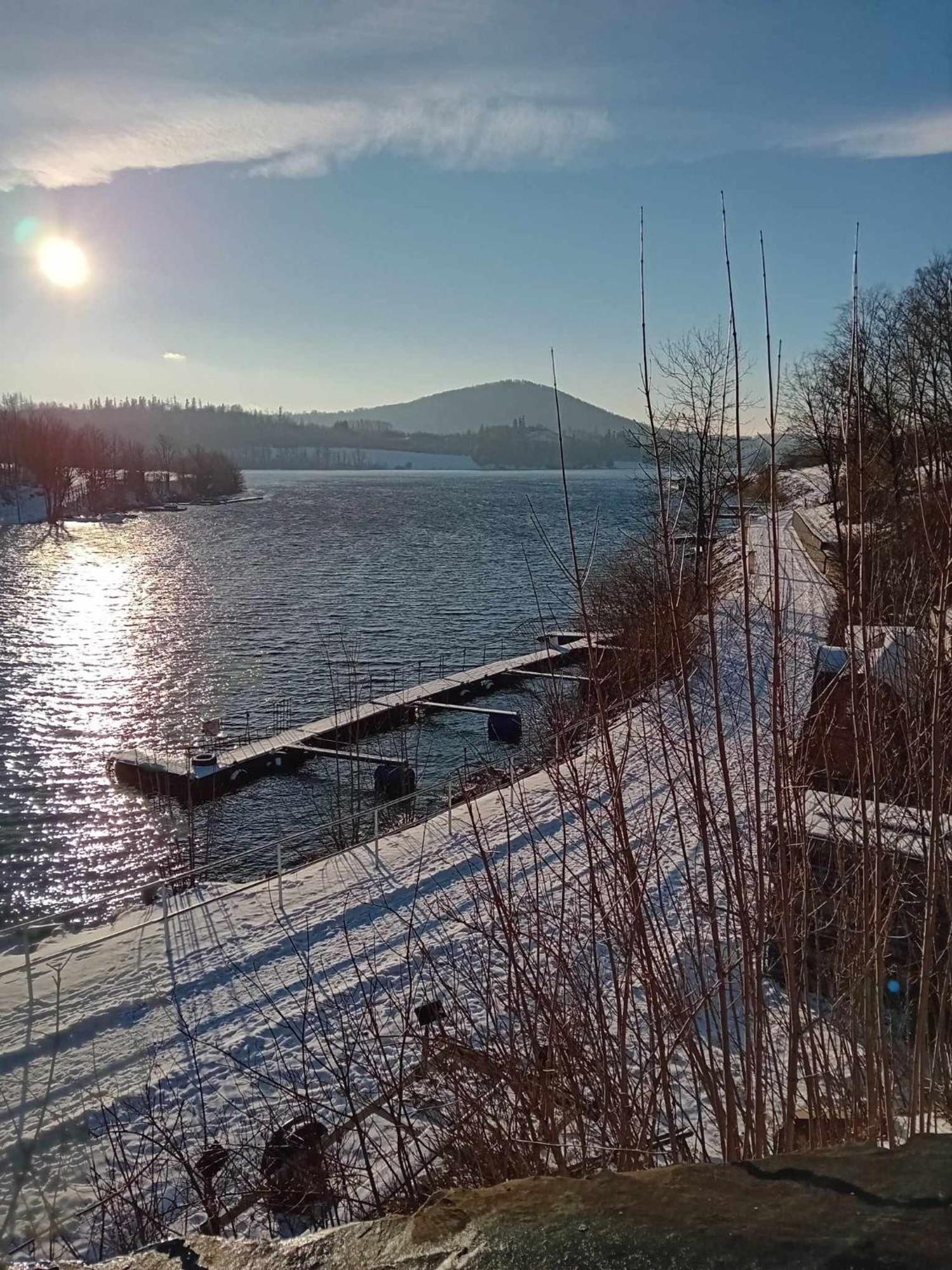 Ubytovani U Machalu Villa Leskovec Nad Moravici Exteriör bild